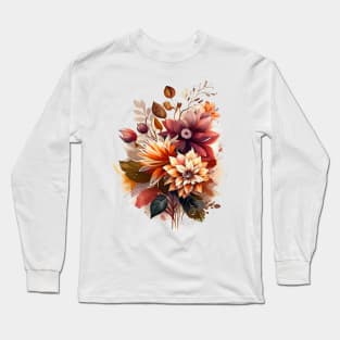 Fall Flowers Long Sleeve T-Shirt